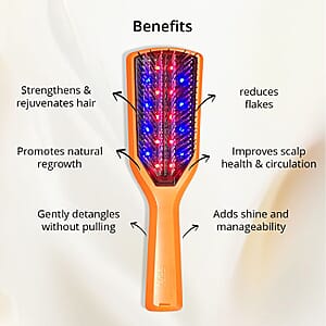 LAB Incrementum LED UHF Scalp Stimulation Hairbrush (Life Warranty)