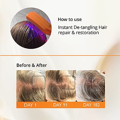 LAB Incrementum LED UHF Scalp Stimulation Hairbrush (Lifetime Warranty)
