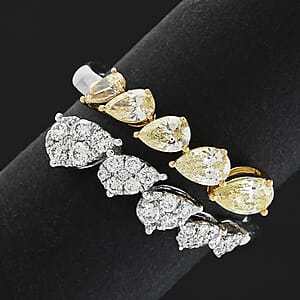 Modani Natural Yellow and White Diamond Ring in 950 Platinum and 14K Yellow Gold 1.08 ctw (Size 9.0) (Del. in 10-12 Days)
