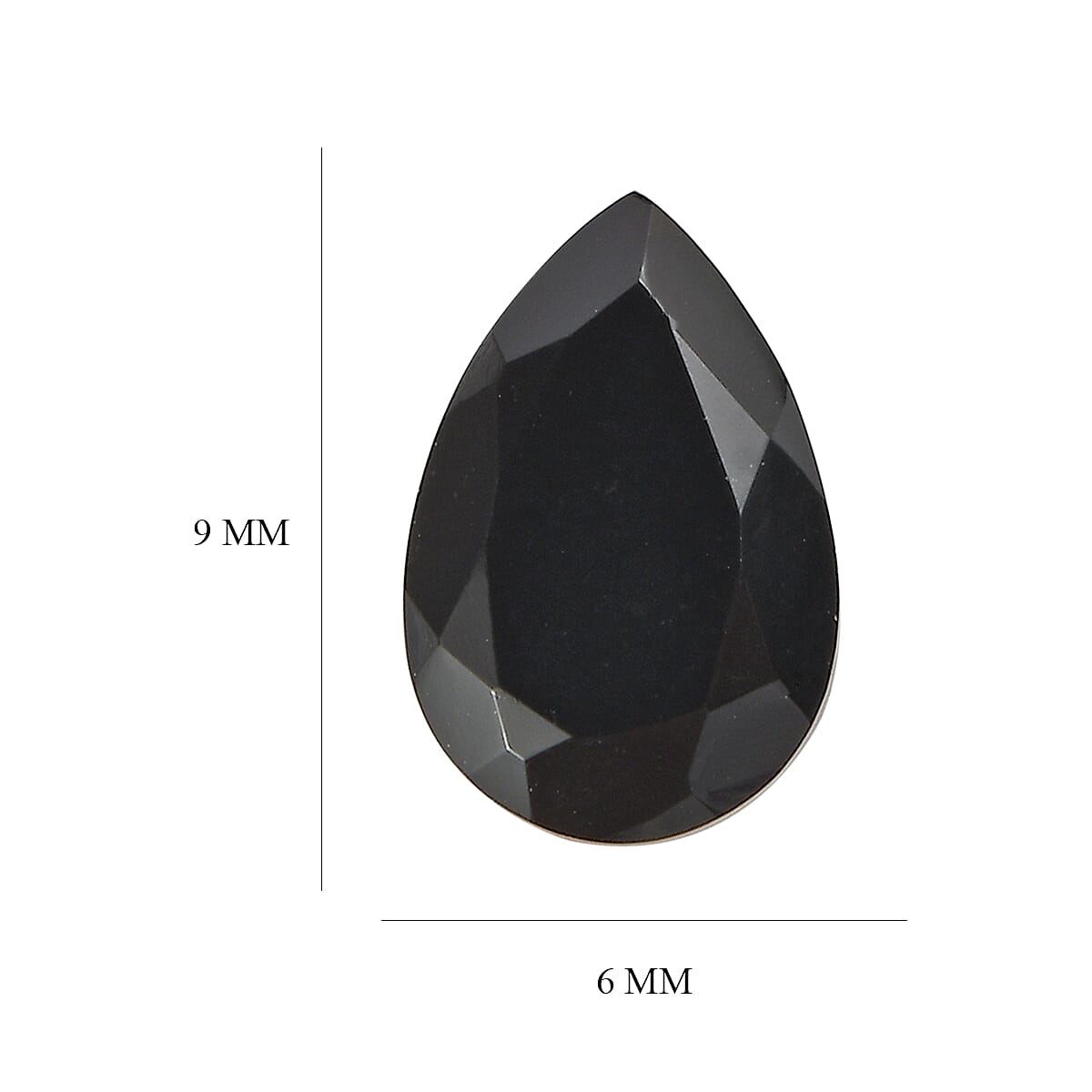 Set of 2 Black Onyx (Pear 9x6 mm) 2.01 ctw image number 3