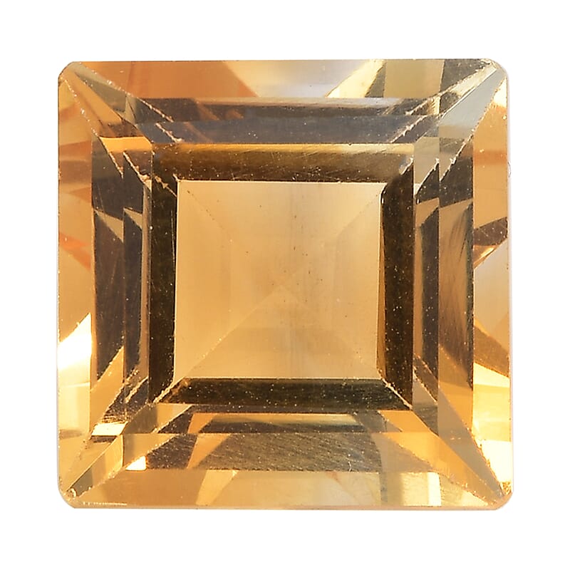 AA Brazilian Citrine (Sqr 11.5 mm) 5.90 ctw