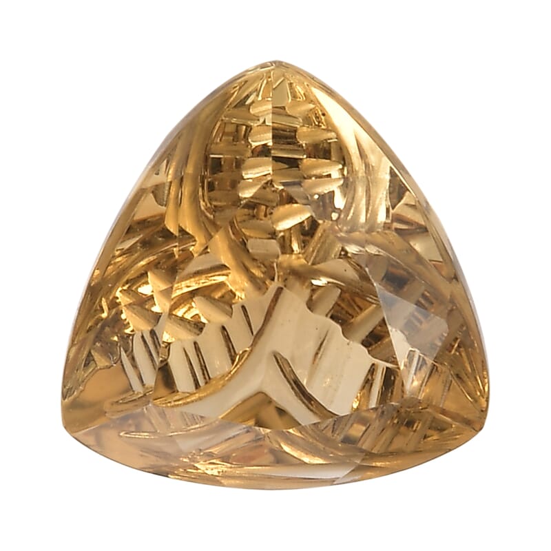 AA Brazilian Citrine (Trl 10 mm) 3.41 ctw