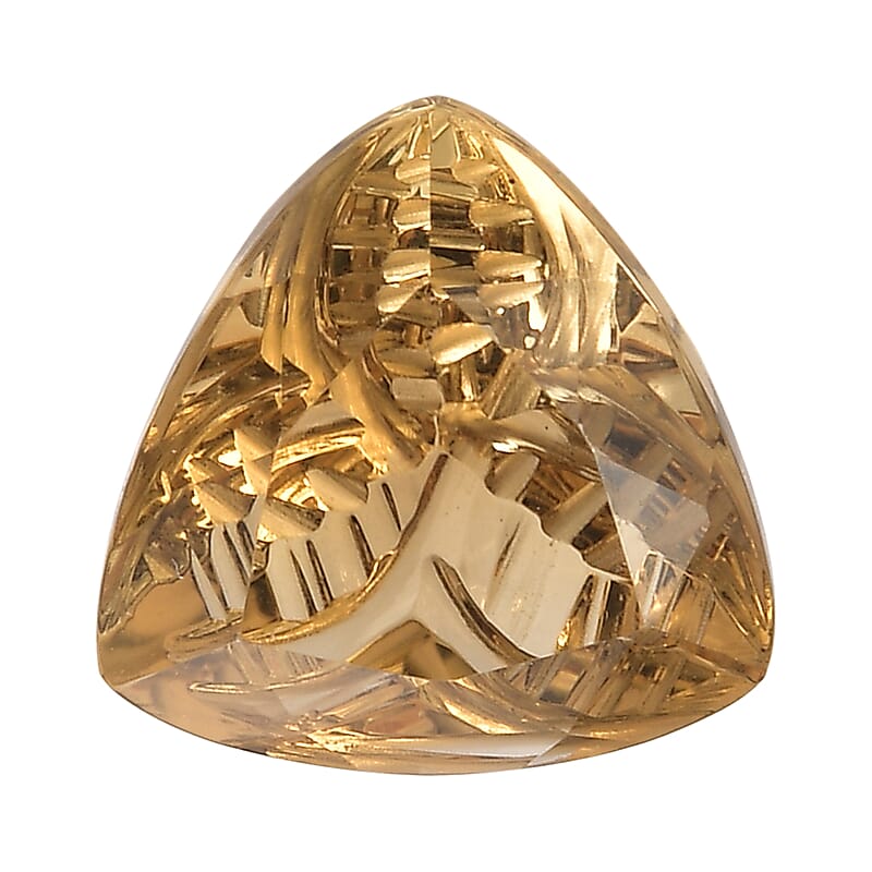 AA Brazilian Citrine (Trl 10 mm) 3.41 ctw