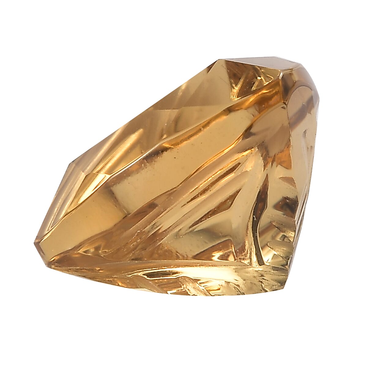 AA Brazilian Citrine (Trl 10 mm) 3.41 ctw image number 1