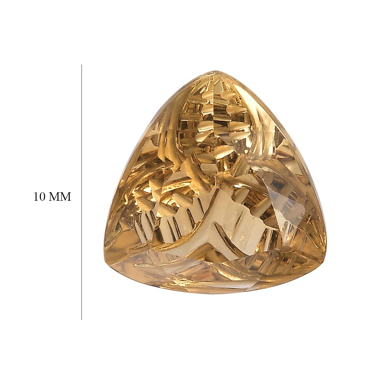AA Brazilian Citrine (Trl 10 mm) 3.41 ctw image number 3
