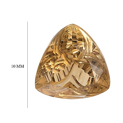 AA Brazilian Citrine (Trl 10 mm) 3.41 ctw
