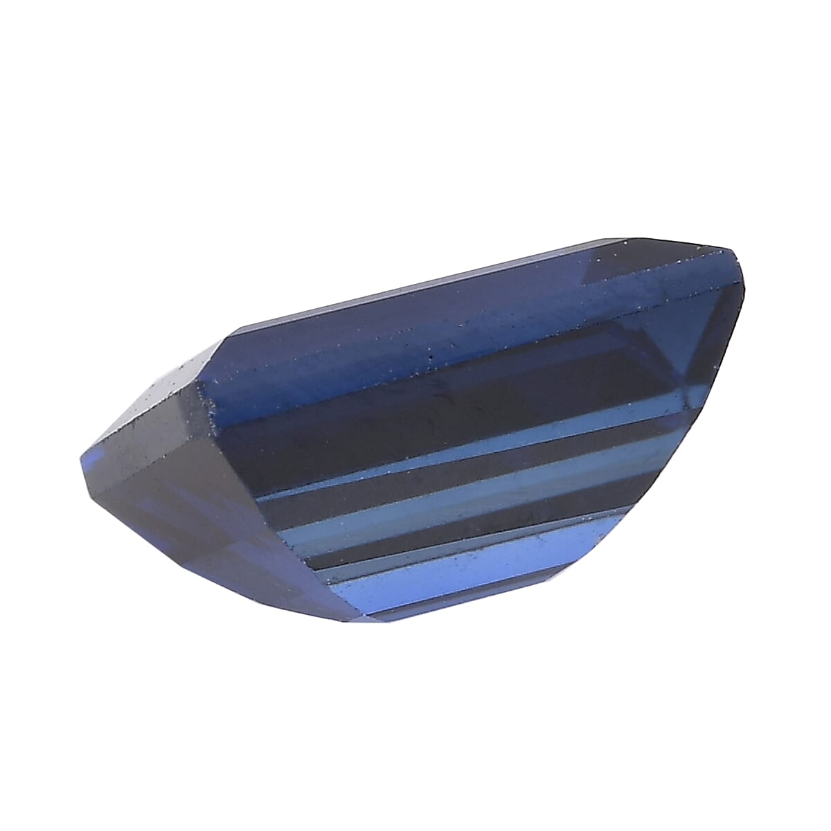 Lab Created Blue Sapphire (Bgt 7x5 mm) 1.45 ctw image number 1