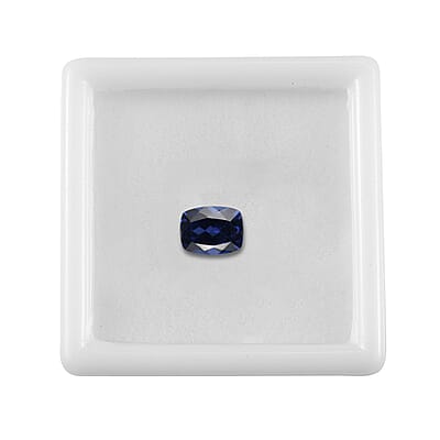 Lab Created Blue Sapphire (Cush 8x6 mm) 1.74 ctw