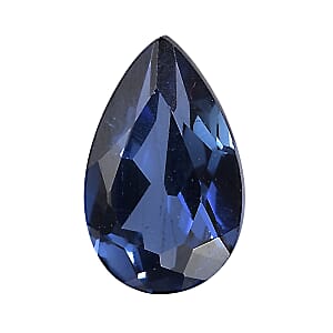 Lab Created Blue Sapphire (Pear 8x5 mm) 1.02 ctw