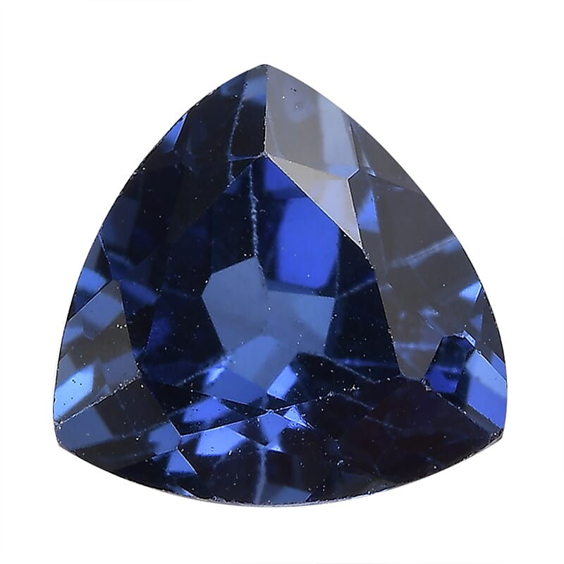 Lab Created Blue Sapphire (Trl 7 mm) 1.32 ctw