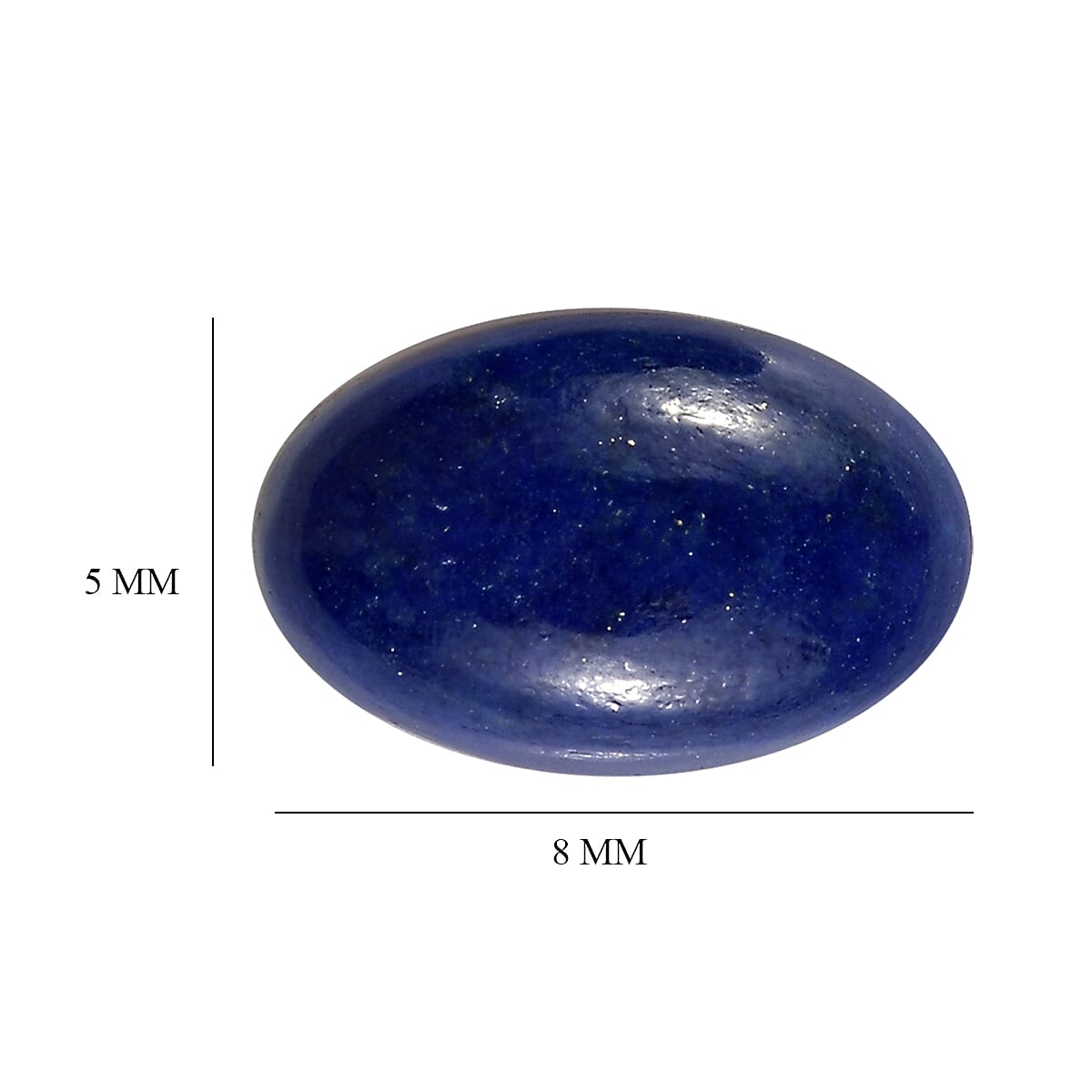 Set of 2 Lapis Lazuli (Oval 8x5 mm) 2.21 ctw image number 3