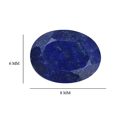 Set of 3 Lapis Lazuli (Oval 8x6 mm) 2.71 ctw