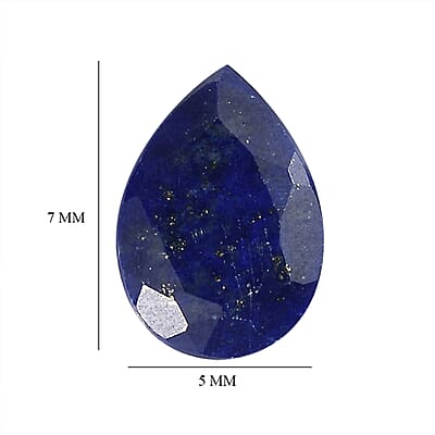 Set of 2 Lapis Lazuli (Pear 7x5 mm) 1.49 ctw