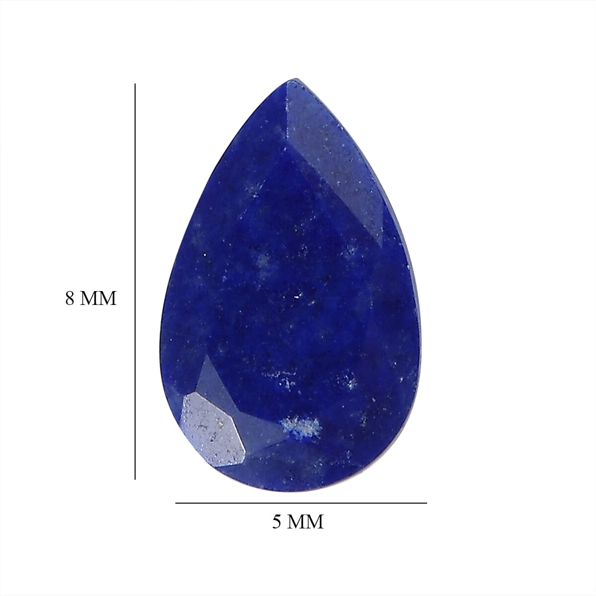 Set of 2 Lapis Lazuli (Pear 8x5 mm) 1.44 ctw image number 3