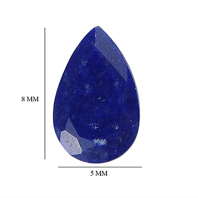 Set of 2 Lapis Lazuli (Pear 8x5 mm) 1.44 ctw