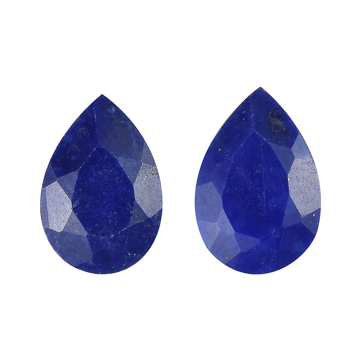 Set of 2 Lapis Lazuli (Pear 9x6 mm) 2.19 ctw image number 0