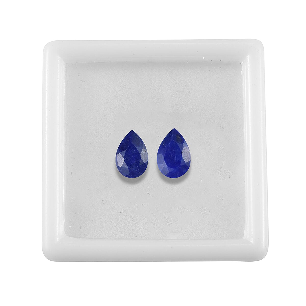 Set of 2 Lapis Lazuli (Pear 9x6 mm) 2.19 ctw image number 2