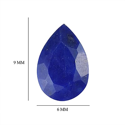 Set of 2 Lapis Lazuli (Pear 9x6 mm) 2.19 ctw
