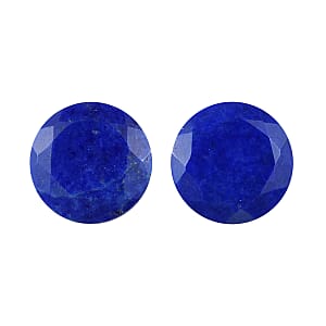 Set of 2 Lapis Lazuli (Rnd 6 mm) 1.38 ctw