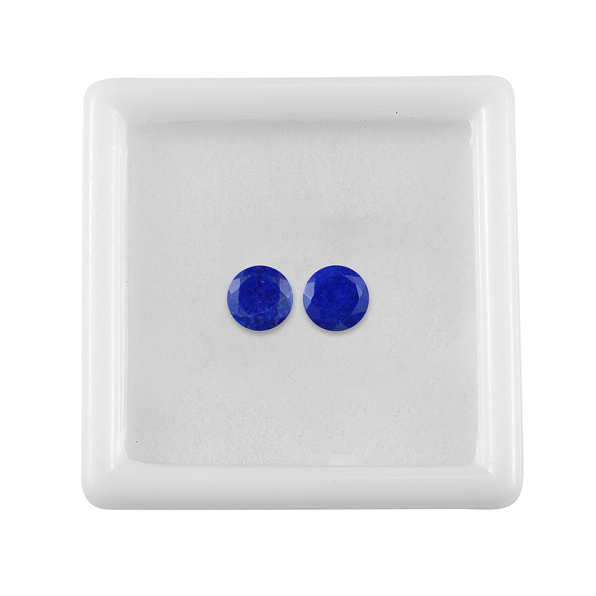 Set of 2 Lapis Lazuli (Rnd 6 mm) 1.38 ctw image number 2