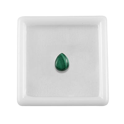 African Malachite (Pear 8x6 mm) 1.10 ctw
