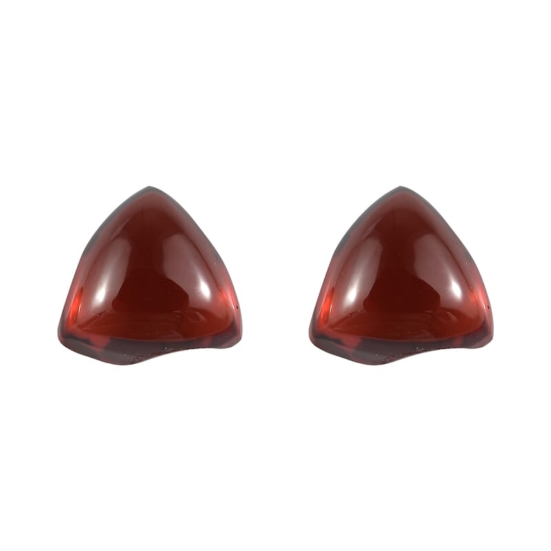 Set of 2 AA Mozambique Garnet (Fancy 6x6 mm) 1.87 ctw