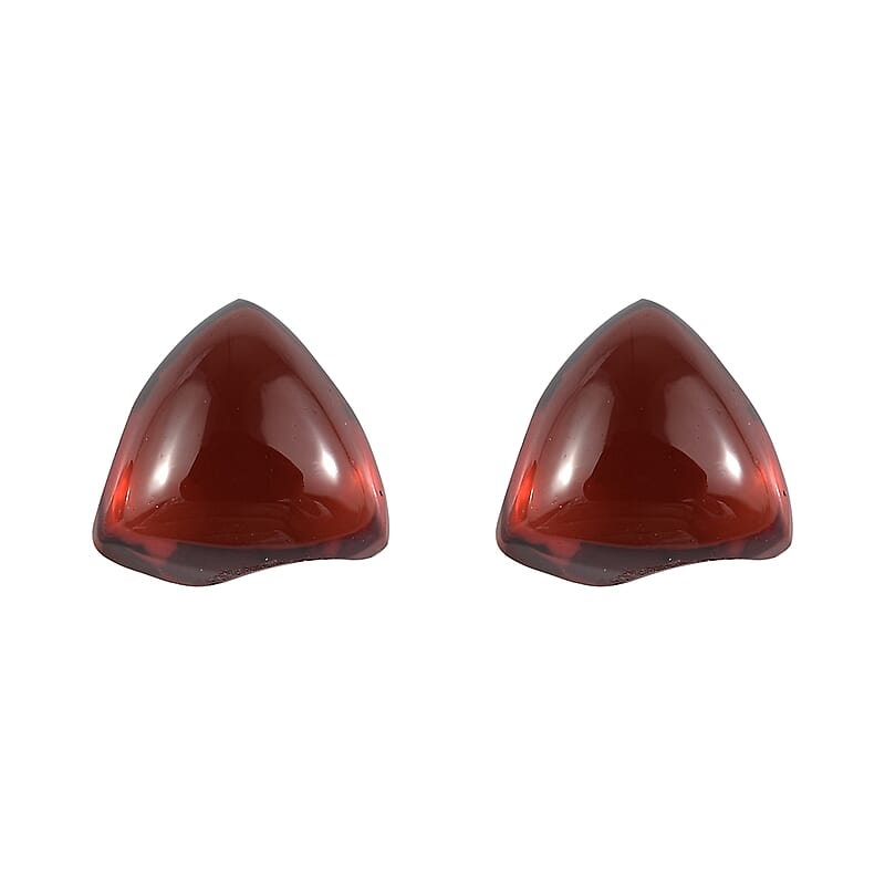 Set of 2 AA Mozambique Garnet (Fancy 6x6 mm) 1.87 ctw