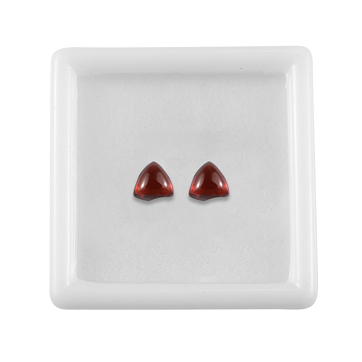 Set of 2 AA Mozambique Garnet (Fancy 6x6 mm) 1.87 ctw image number 2