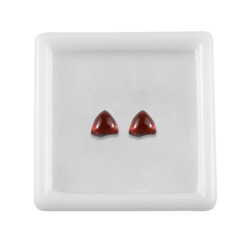 Set of 2 AA Mozambique Garnet (Fancy 6x6 mm) 1.87 ctw