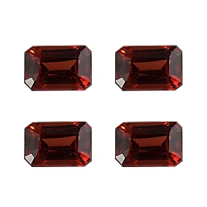 Set of 4 AA Mozambique Garnet (Oct 6x4 mm) 2.51 ctw