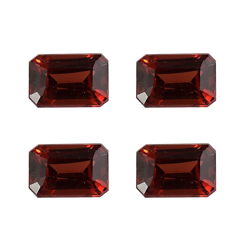 Set of 4 AA Mozambique Garnet (Oct 6x4 mm) 2.51 ctw