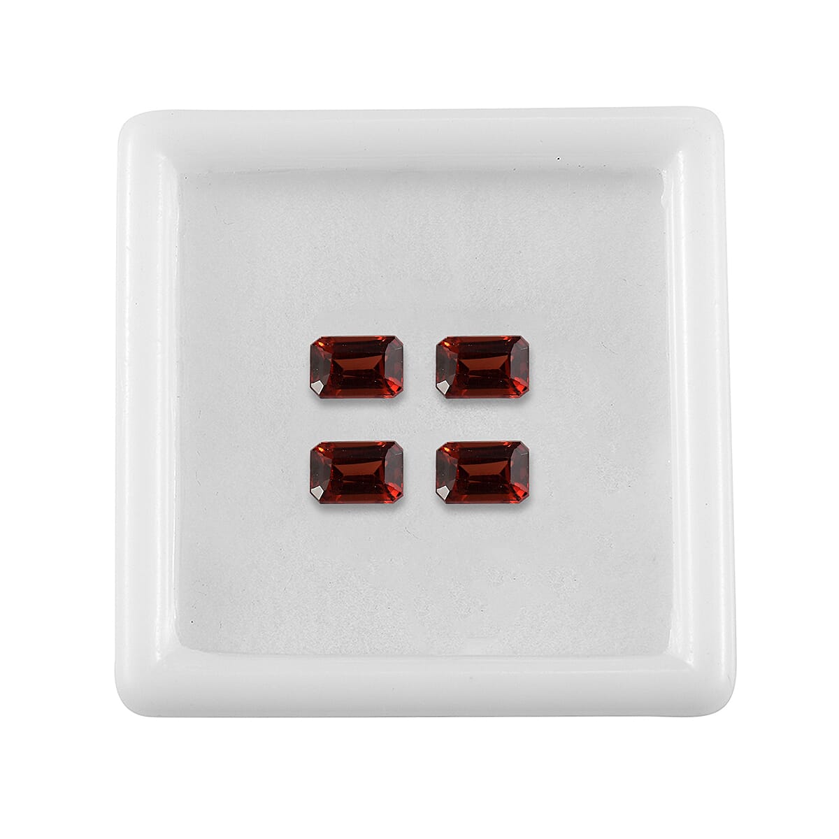 Set of 4 AA Mozambique Garnet (Oct 6x4 mm) 2.51 ctw image number 2