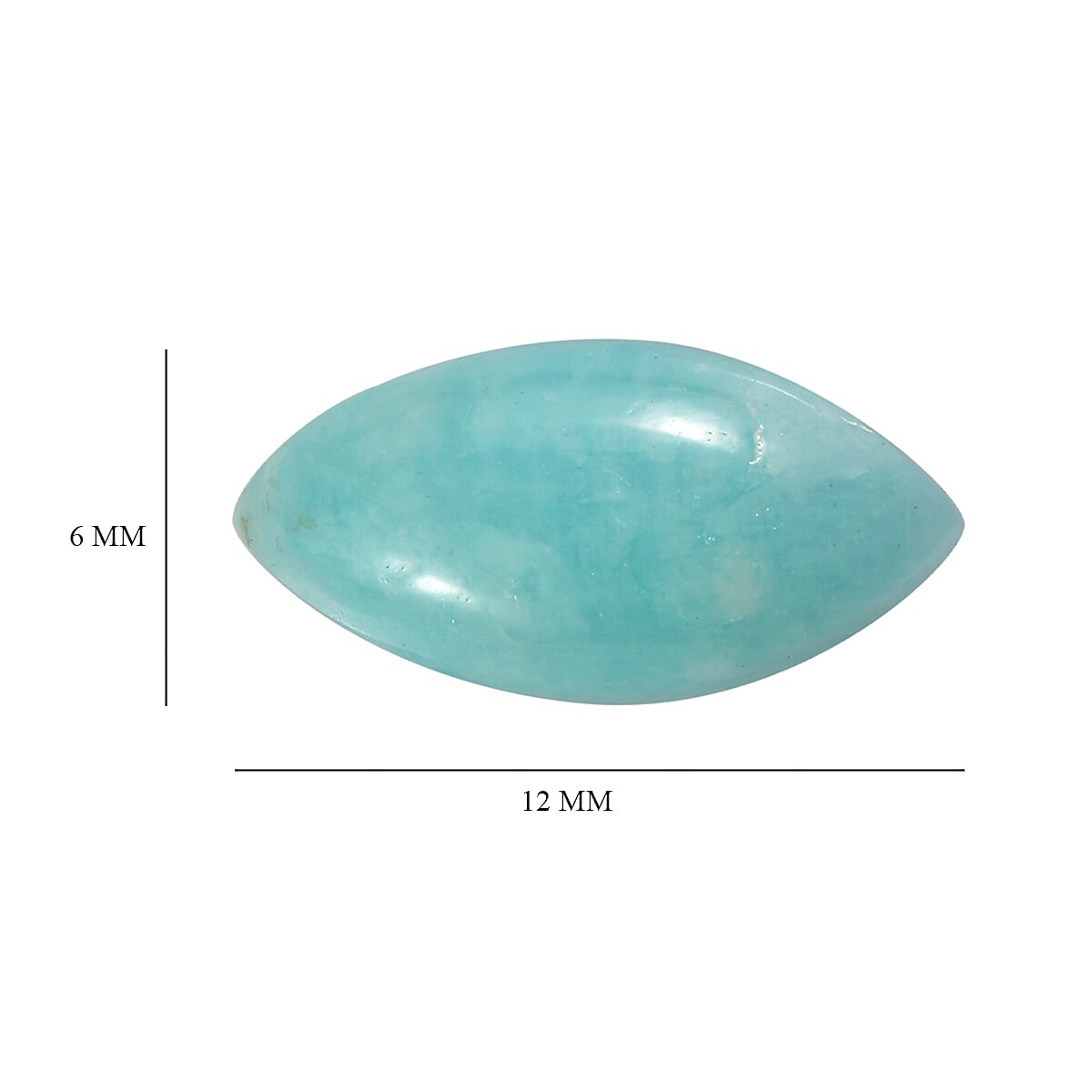 Amazonite (Mrq 12x6 mm) 1.70 ctw image number 3