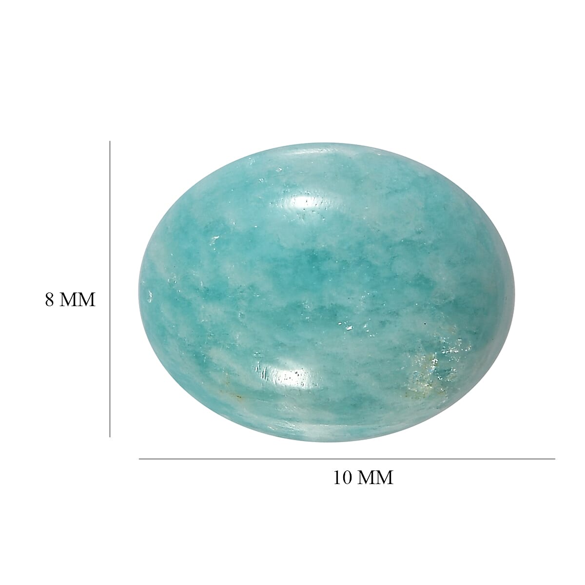 Amazonite (Ovl 10x8 mm) 1.93 ctw image number 3