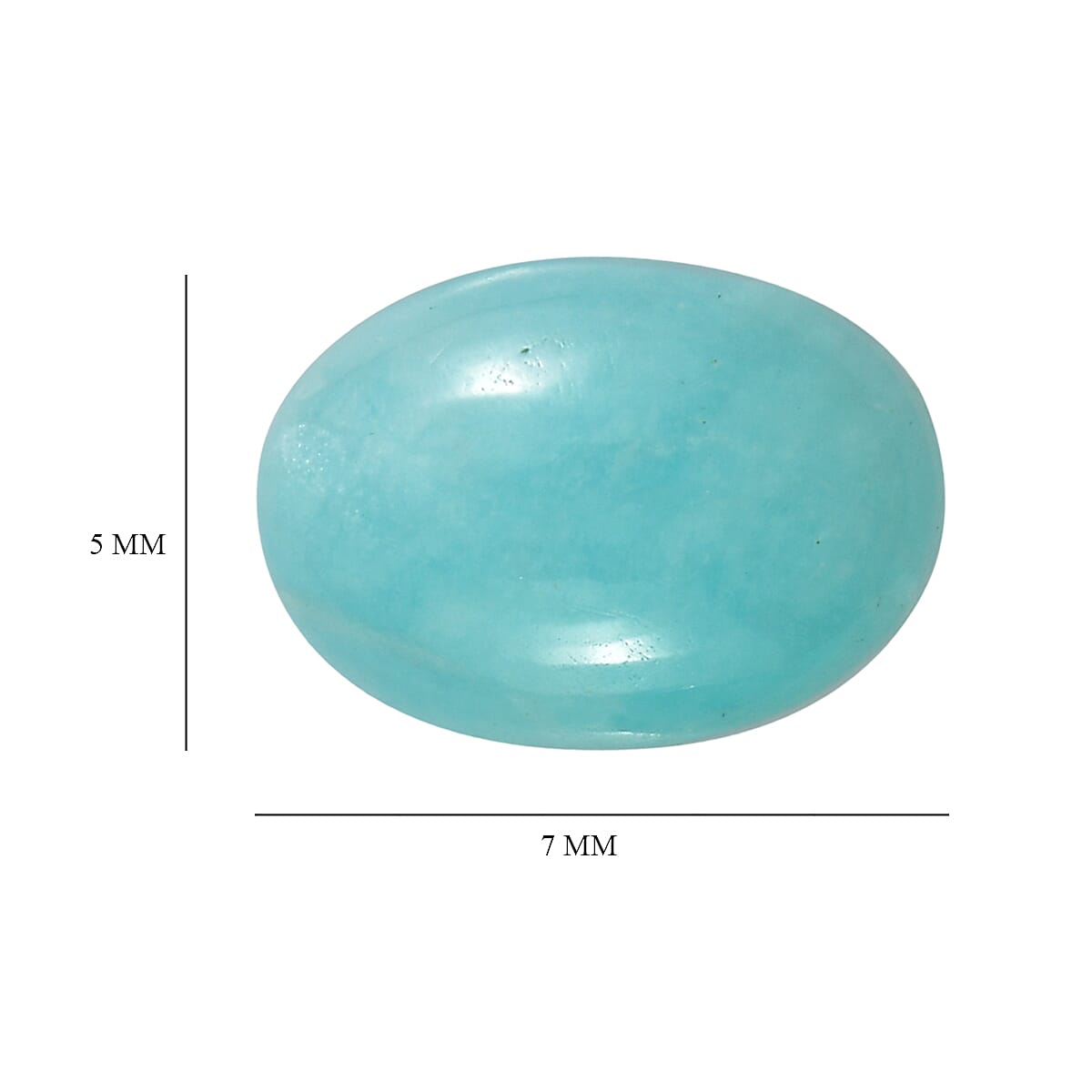 Amazonite Set of 2 (Ovl 7x5 mm) 1.44 ctw image number 3