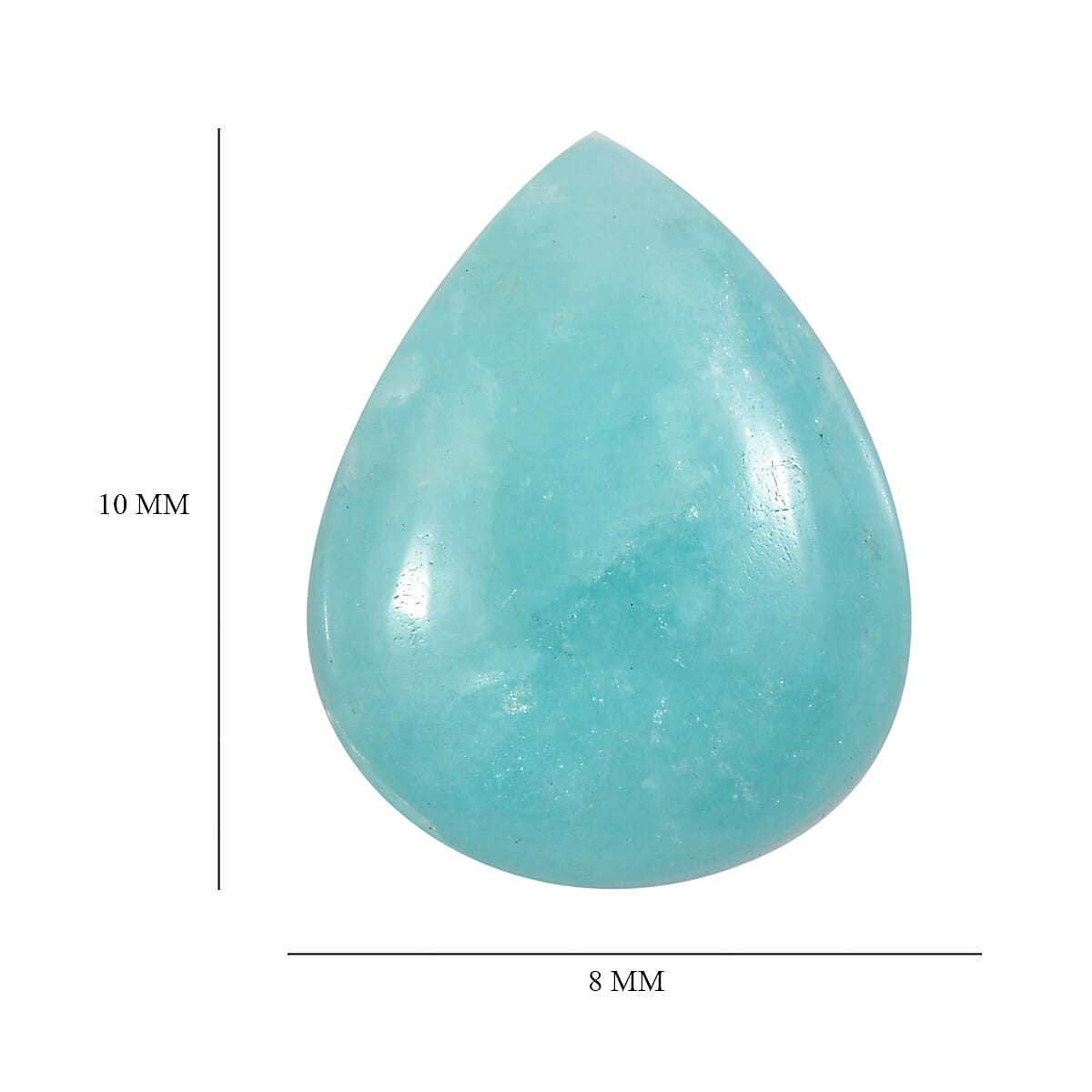 Amazonite (Pear 10x8 mm) 1.69 ctw image number 3