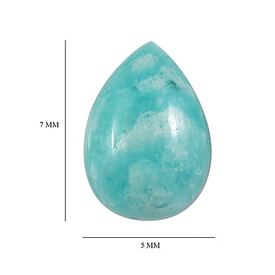 Amazonite Set of 2 (Pear 7x5 mm) 1.45 ctw