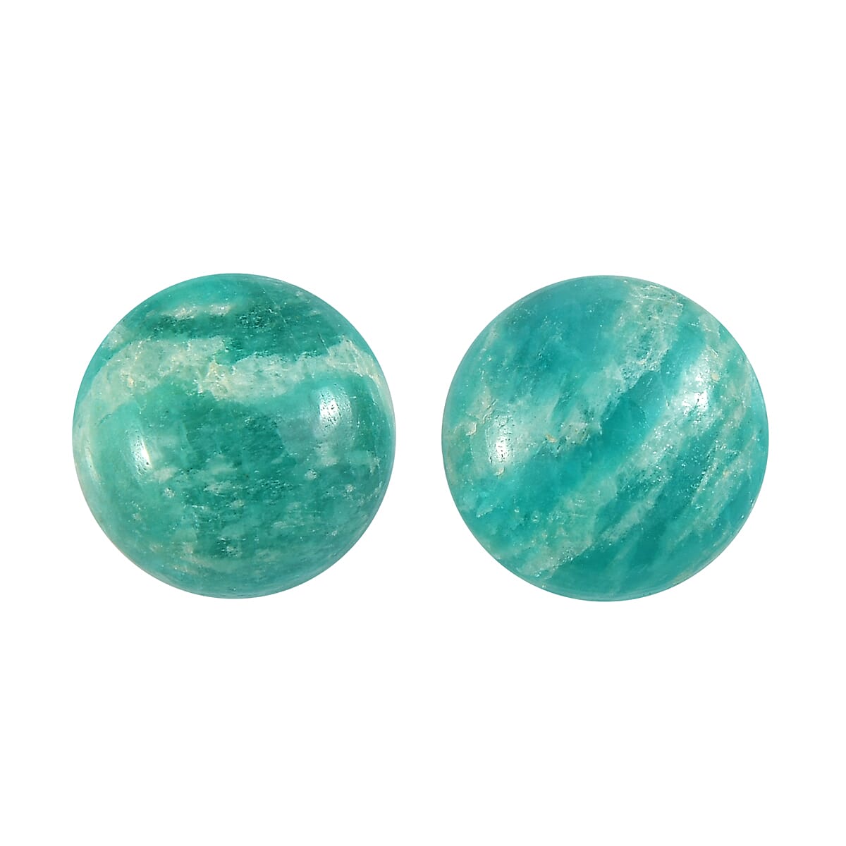 Amazonite Set of 2 (Rnd 6 mm) 1.63 ctw image number 0
