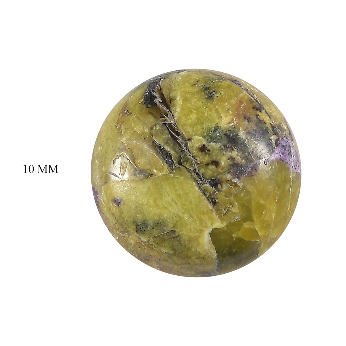 Tasmanian Stichtite (Rnd 10 mm) 2.10 ctw image number 3