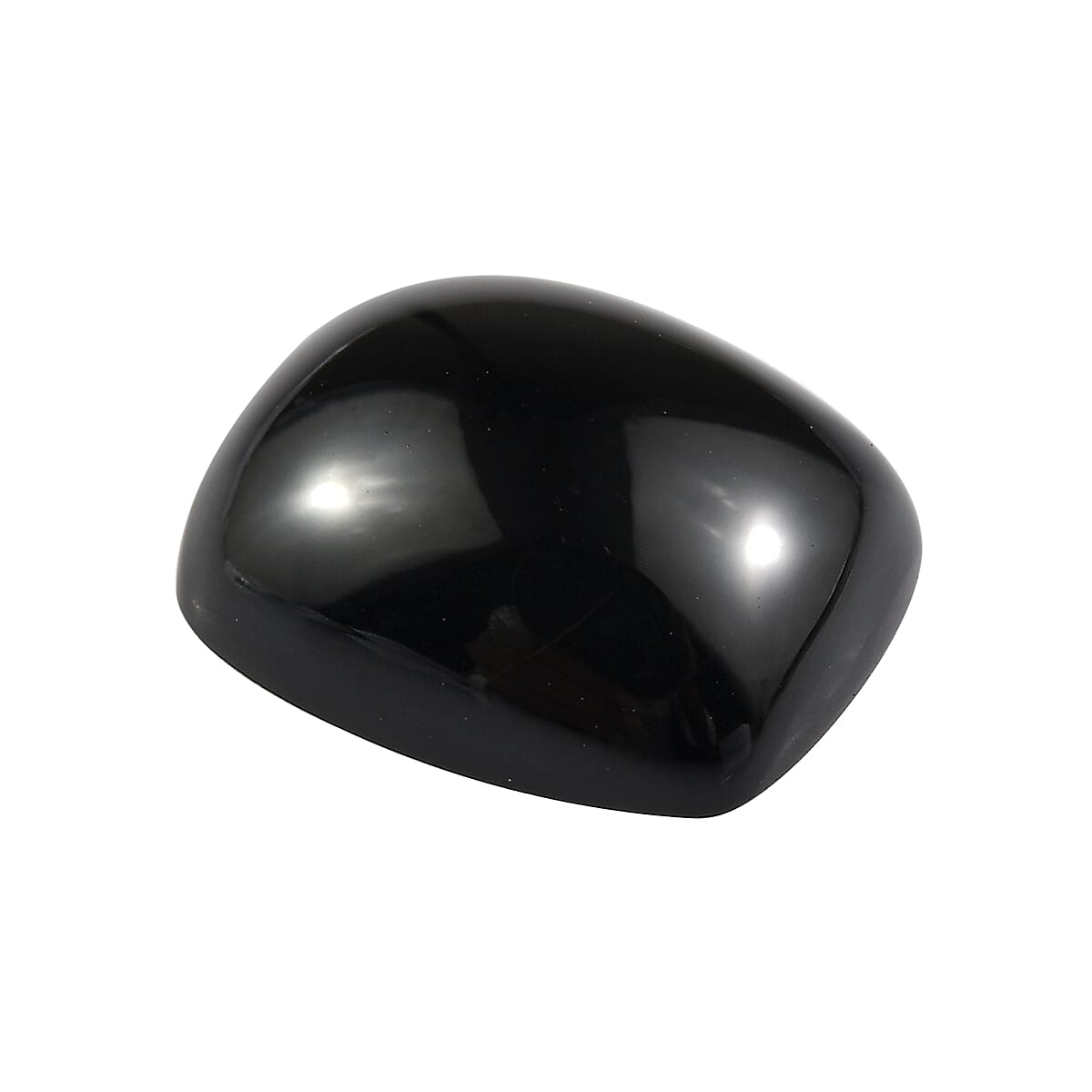 Black Onyx (Cush 10x8 mm) 2.50 ctw image number 1
