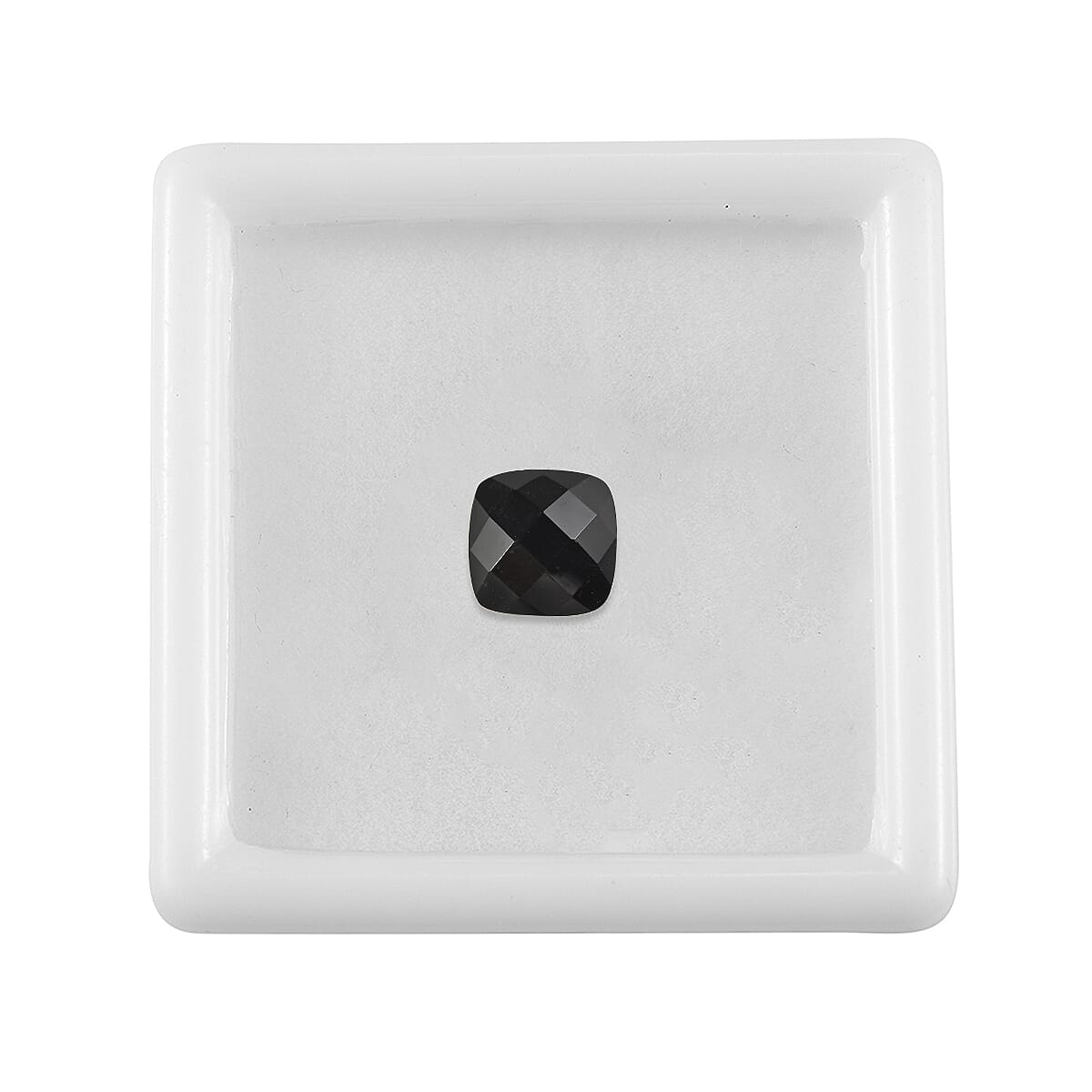 Black Onyx (Cushion 7x7 mm) 1.25 ctw image number 2