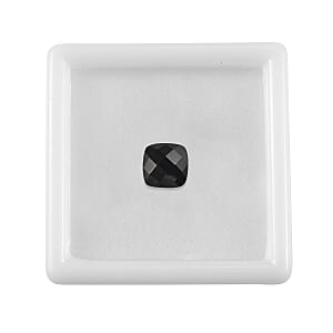 Black Onyx (Cushion 7x7 mm) 1.25 ctw