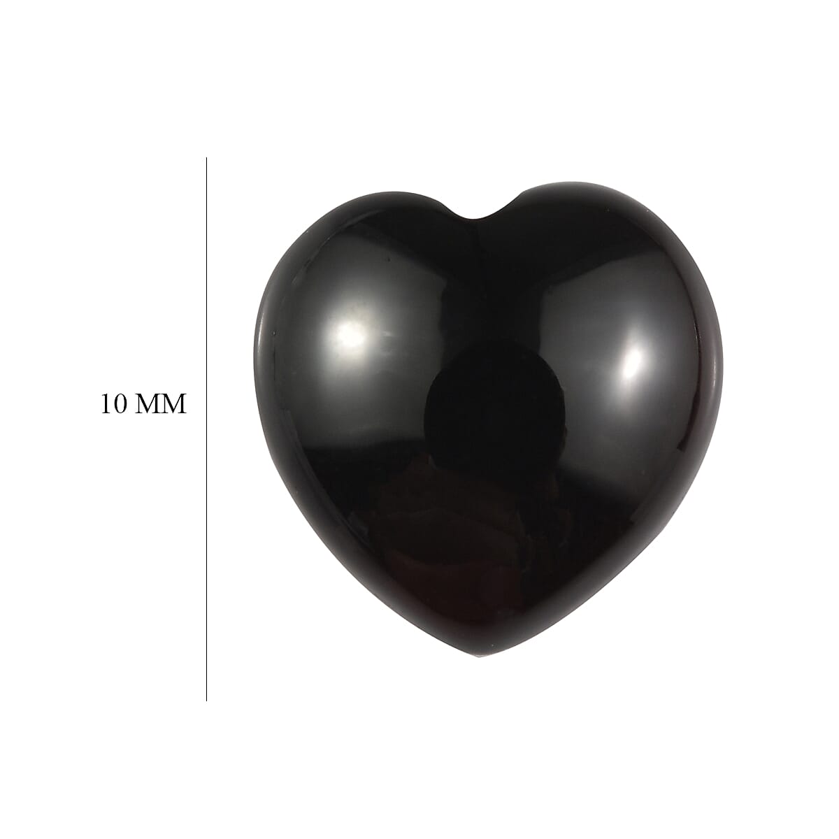 Black Onyx (Hrt 10 mm) 2.72 ctw image number 3