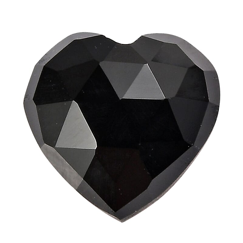 AA Black Onyx (Hrt 6 mm) 0.69 ctw