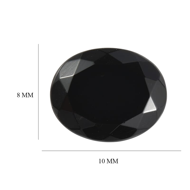 AA Black Onyx (Oval 10x8 mm) 1.95 ctw