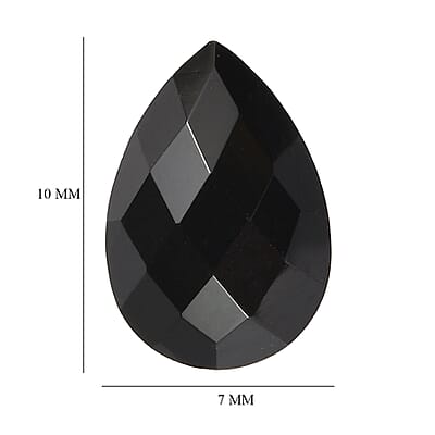 Black Onyx (Pear 10x7 mm) 1.77 ctw