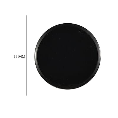 Black Onyx (Rnd 11 mm) 2.22 ctw