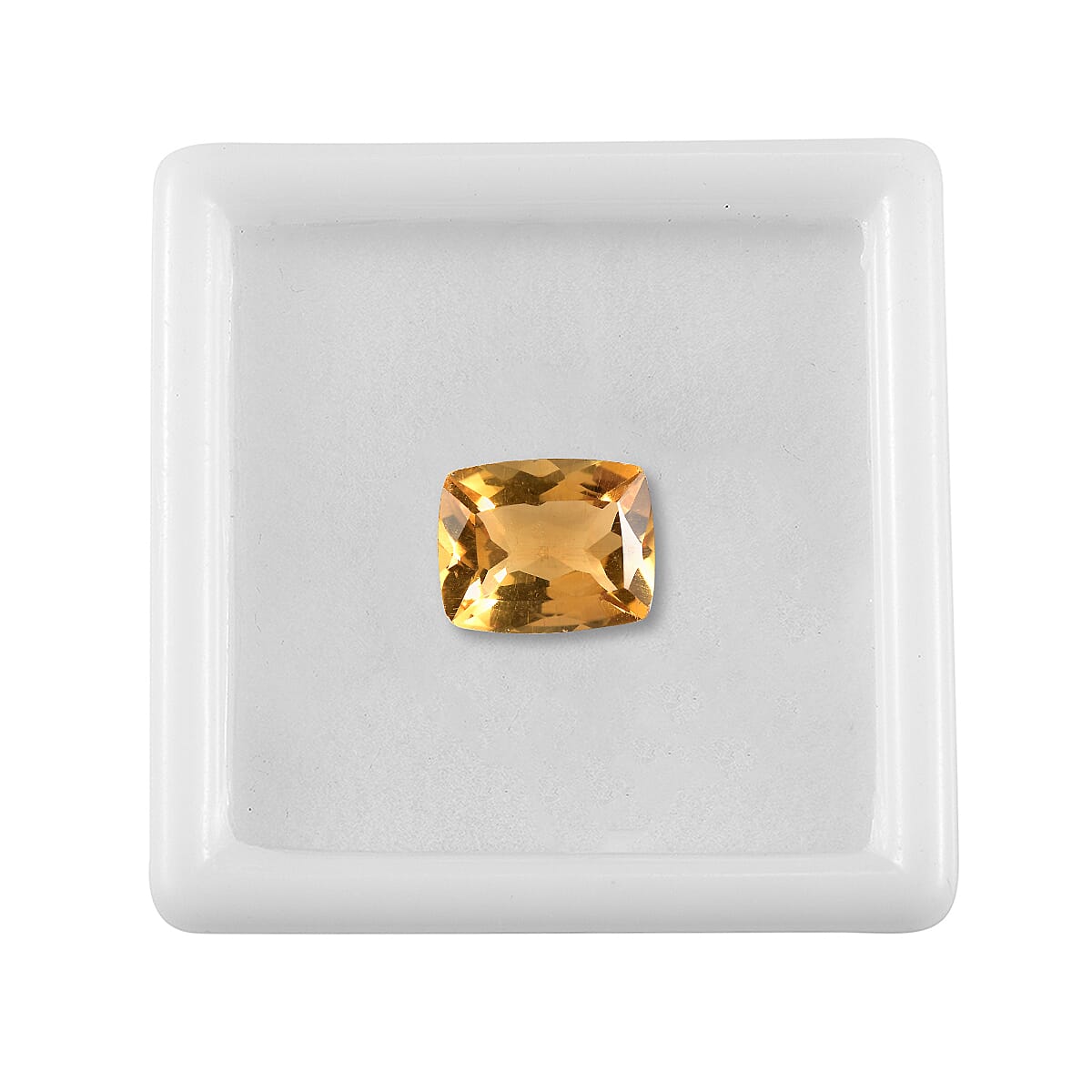 AA Brazilian Citrine (Cush 10x8 mm) 2.24 ctw image number 2