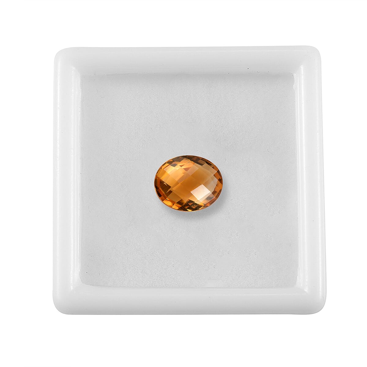 AA Brazilian Citrine (Oval 10x8 mm) 1.98 ctw image number 2