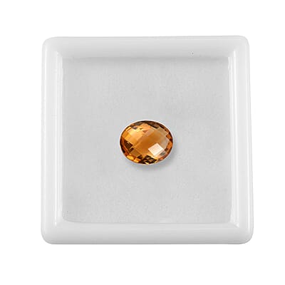 AA Brazilian Citrine (Oval 10x8 mm) 1.98 ctw